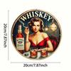 Metal Wall Art Sign Home Decor 20x20 Cm