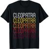 Cleopatra Retro Wordmark Pattern - Vintage Style T-Shirt T-Shirt
