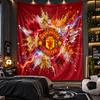 Arazzo da Appendere alla Parete Stampa Manchester United Tessuto per Soggiorno Camera da Letto Decorazione per la Casa