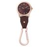 Anfamie Nurse Large for and Medical Brown Watch, Long-Lasting Battery, Face, Hook-and-Loop Design, Nursing, Care, Use,
