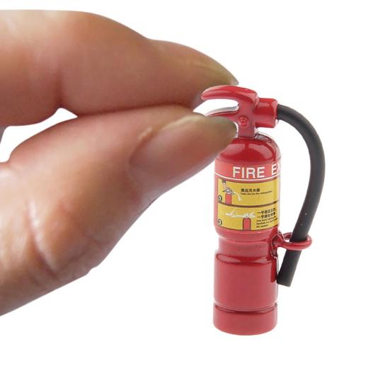 Cute Miniature 1:12 1:6 Simulation Fire Extinguisher Dollhouse Accessories Decor