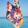 Kpop Cartoon Beach Towel, Super Soft Microfiber, Gift for Her/Him, Birthday, for Pool, Beach, Travel, Home Decor Fan Gifts