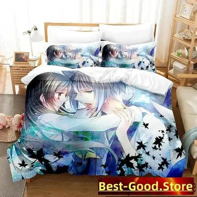 3D Print Kamisama Kiss Tomoe Anime Bedding Set Duvet Cover Sheet Printed Pillowcase Bed Full Queen King Size Comforter Bedroom