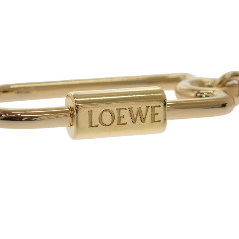 LOEWE  C621232XFR key ring gold metal Women