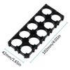 AEE4-20Pcs 18650 Lithium Cell Spacer 2X5 Cell Spacer 18650 Lithium Battery Plastic Holder Bracket For DIY Battery Pack