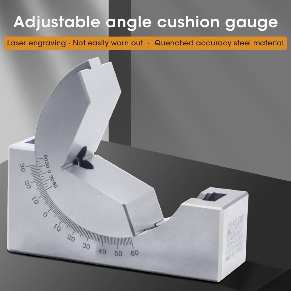 Alloy Steel Material Angle V Block 0-60° Range Adjustable Angle Block For Lathe Machine
