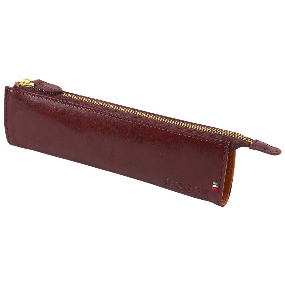 

Футляр для ручек из итальянской кожи Golbe (Персонализированный) (Бургундия)