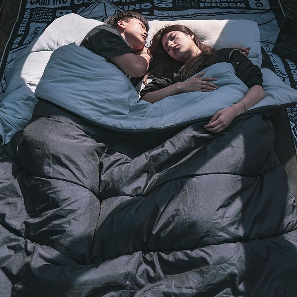 Naturehike Blackdog Winter Sleeping Comfortable Temperature Range Filled for Cold Fully Connectable Top and Washable Bag, 1.8kg (2.3kg), Lightweight,