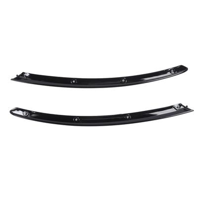 Gloss Black Front Bumper Lower Side Lip Trim Set 1188856402 Replacement for AMG CLA 35 Shooting Brake X118 Pre Facelift