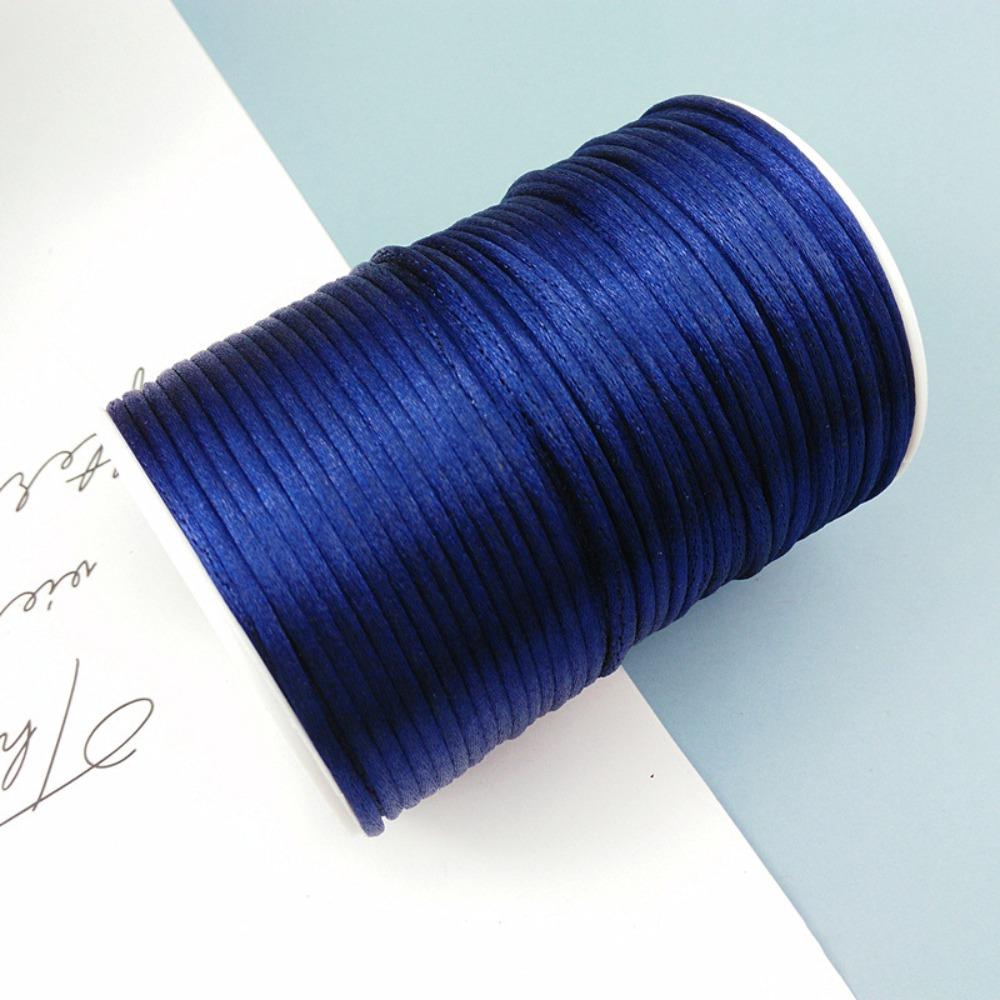 Satin Finish Macrame Thread Cord Flexible DIY Bracelet Cord Beading String  Handicraft Supplies