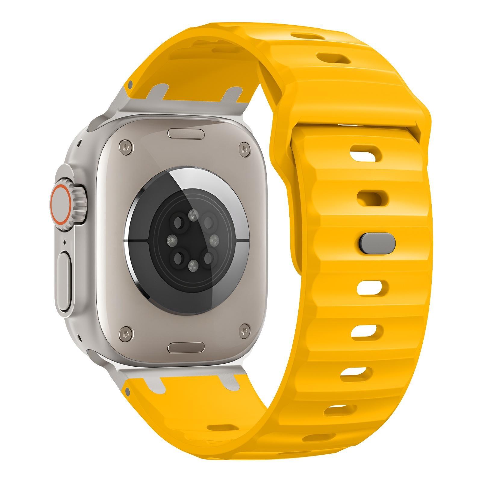 

Силиконовый ремешок для SmartWatch Ultra 2/Ultra 49 мм 9 8 7 45 мм 44 мм 42 мм спортивный ремешок на запястье браслет аксессуары для Smart Watch 6 SE 5 4 3 2 1