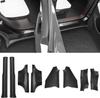 Door Sill Protector For Model Y 2025 2026 Juniper Front and Rear Door Sill Scuff Plate Guard Easy To Clean TPE Material