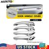 Chrome Door Handle Cover Trim Overlay For 2016- Hyundai Tucson No Smartkey