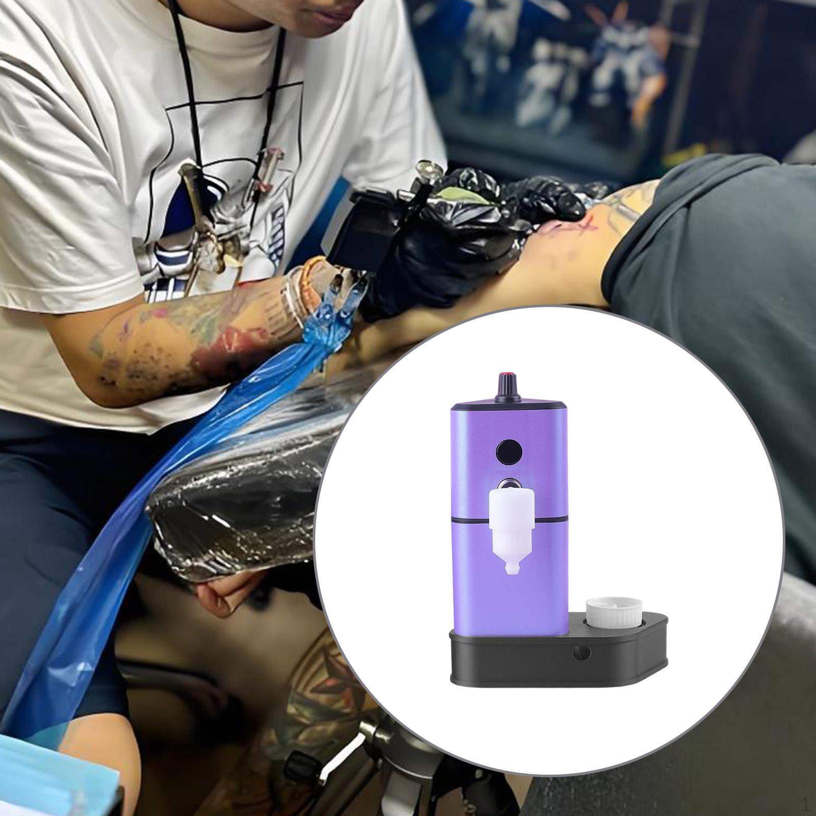 

Машинка для промывки тату-игл, проточная вода, портативная, перезаряжаемая фиолетовый