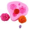 Silikonové formy Srdce Růže Krajka Svatební košíček Fondant Pomůcky na zdobení dortů Gumpaste Forma na čokoládu