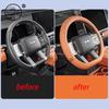 For BYD Leopard 7 Titanium 7 2025 2026 Car Steering Wheel Cover Leather Non-slip Auto Interior Accessories