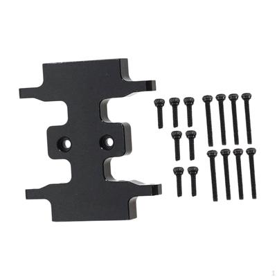 Center Gearbox Protective Plate Aluminium Skid Toy Upgrades 1:24 RC Crawler Car Repair Parts