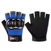 Herren Rutschfeste Atmungsaktive Halbfinger-Fahrradhandschuhe für Outdoor-Sportarten, Fitness, Gewichtheben, Taktisches Training und Angeln.