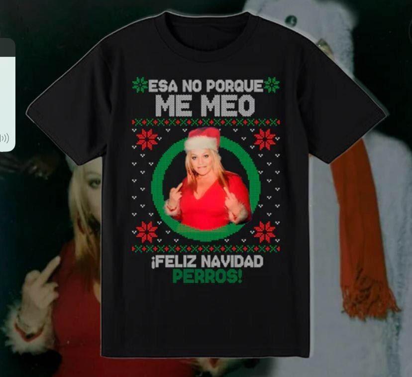 Jenni Rivera christmas shirt Xmas Gift Fan Tour S5XL SEG_300 Unisex T-Shirt XXXL