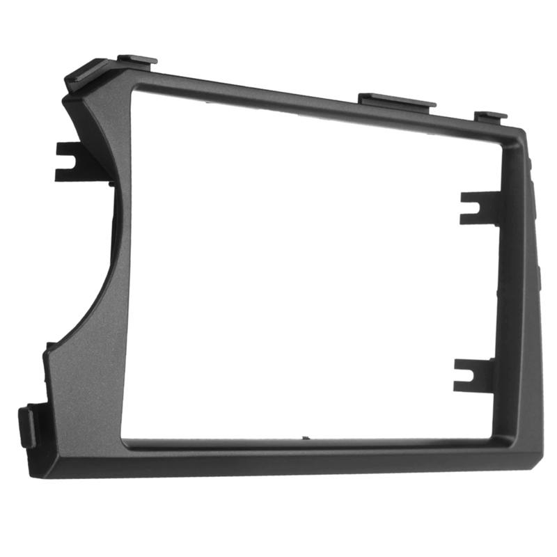 2Din Car Fascia for SSANG YONG Actyon LHD Stereo Fascias Panel Dash Mount Installation Car DVD Frame Kit In-Dash