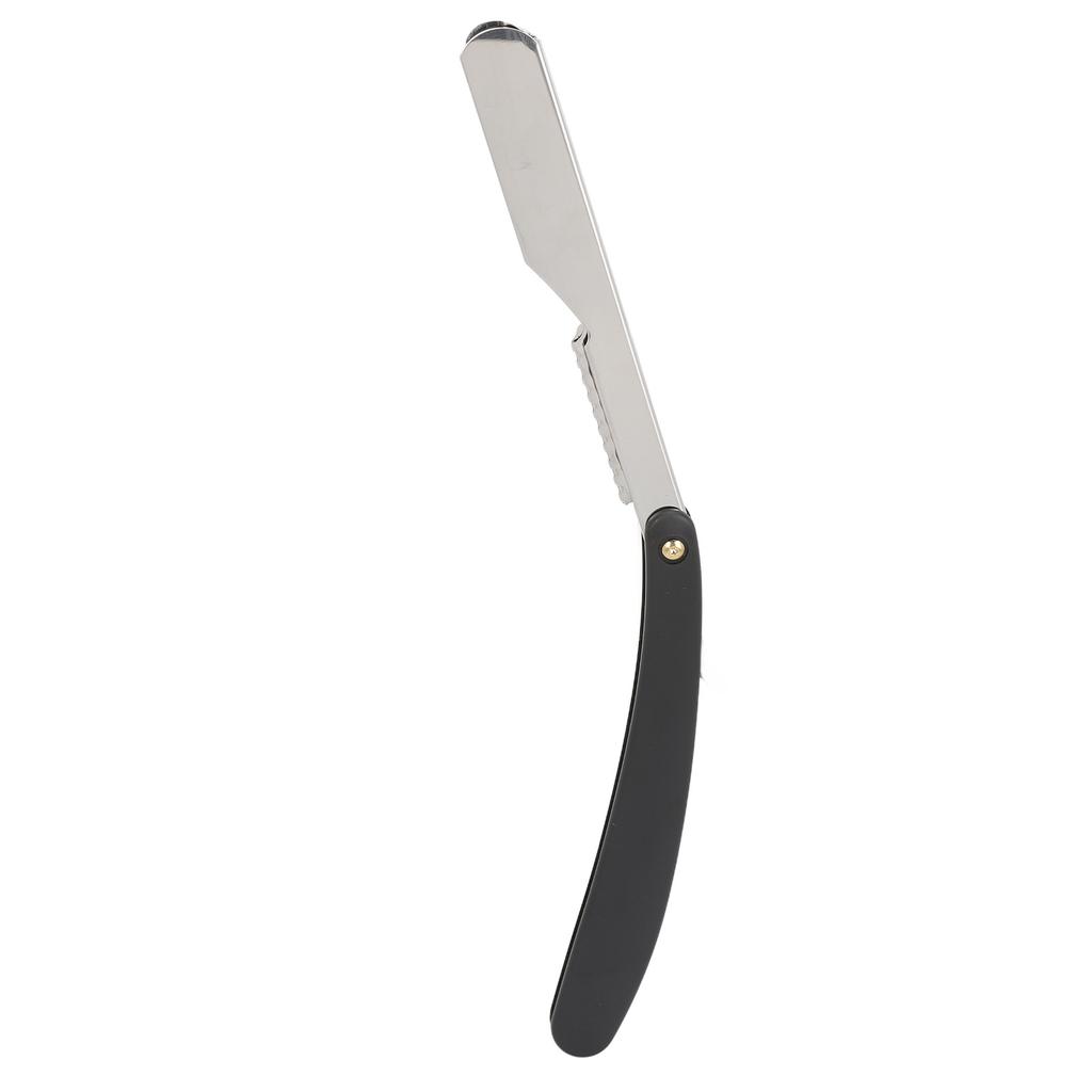 Vintage Manual Beard Knife Ergonomic Streamline Folding Holder Beard Trimmer Rack for Men