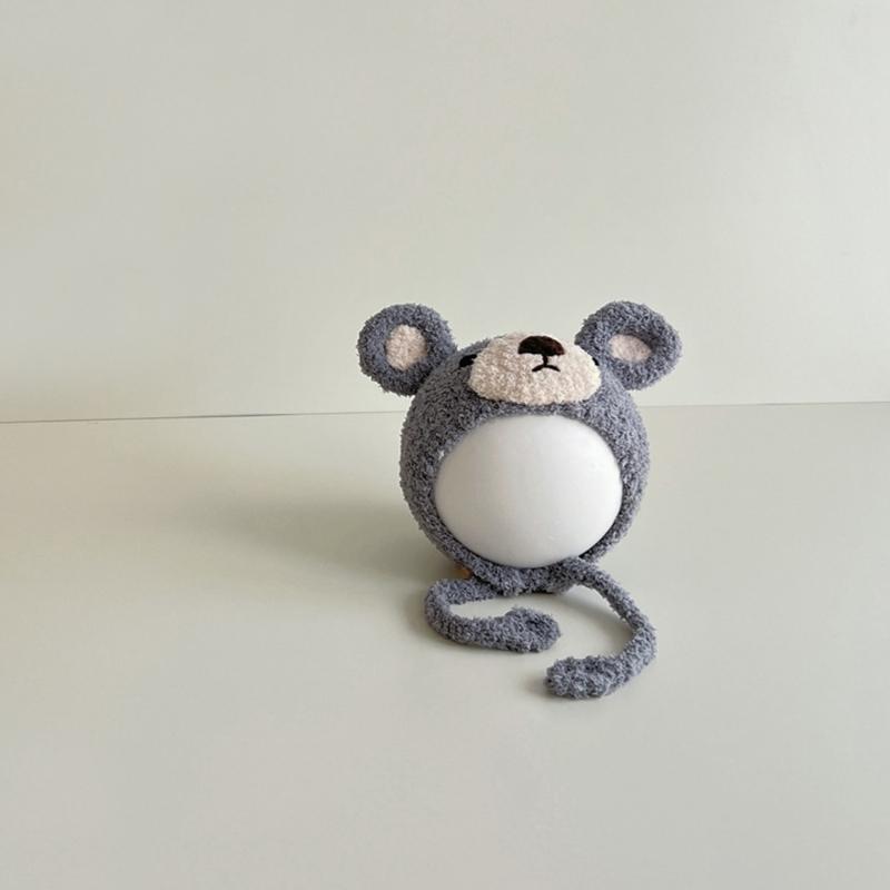 2023 NEU Mütze Babymütze Niedliche Bärenhaube Mode Winter Warme Mütze für Baby Kinder Neugeborenen Junge Mädchen 5-36 Monate