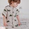 Babylove Boys' Summer Cotton Gauze Shirt