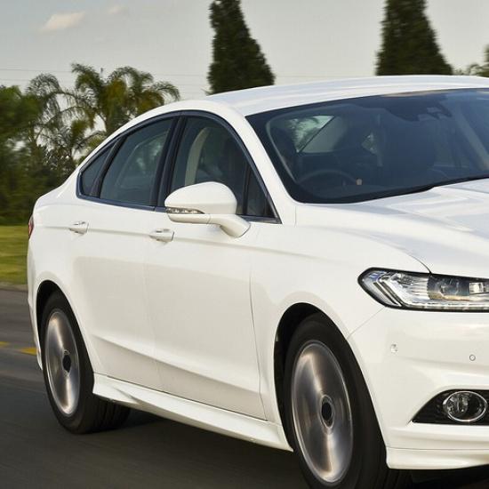 Right Passenger Side White Door Side Mirror Cover Cap For 2013-2022 Ford Fusion