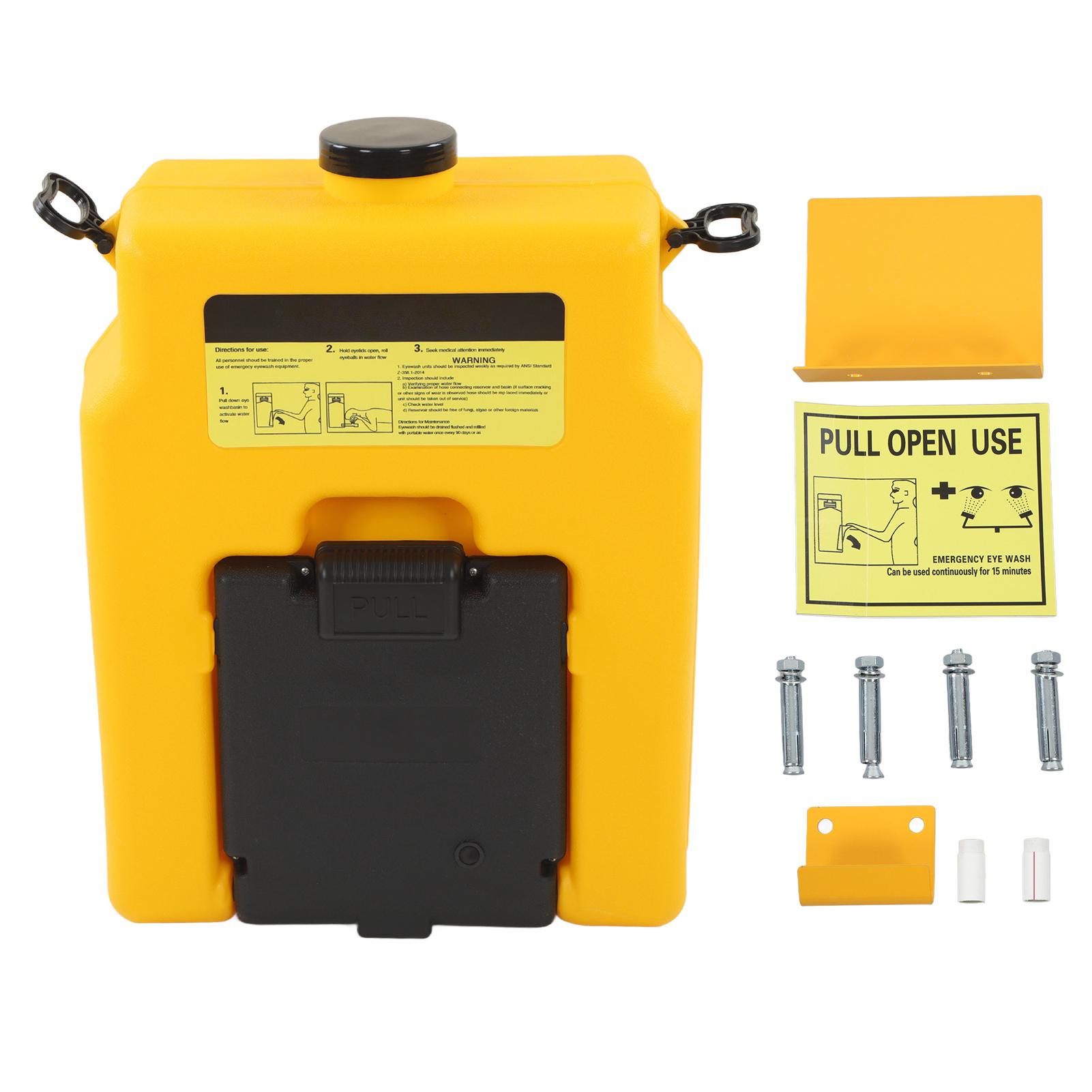 

Настенная станция для промывания глаз Стабильная коррозионная стойкость Пополняемый полиэтилен 53 л Станция для аварийного промывания глаз для лаборатории