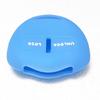 IKT Silicone Cover for Nissan/Mitsubishi Cars, 2 Buttons, Light Blue, Days, Days, Lukes, ek