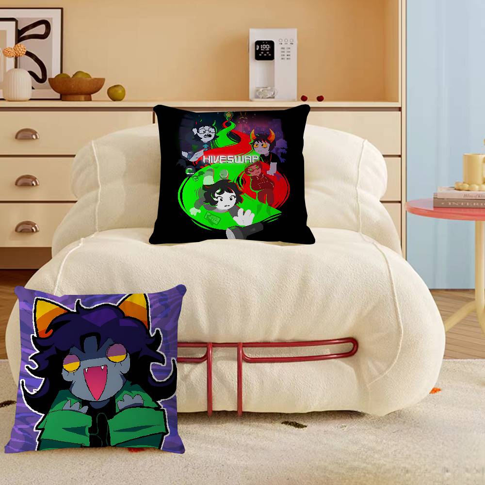 H-Homestuck Anime Games Pillow Cover Design Cushion Cover Decor Holiday Decorati