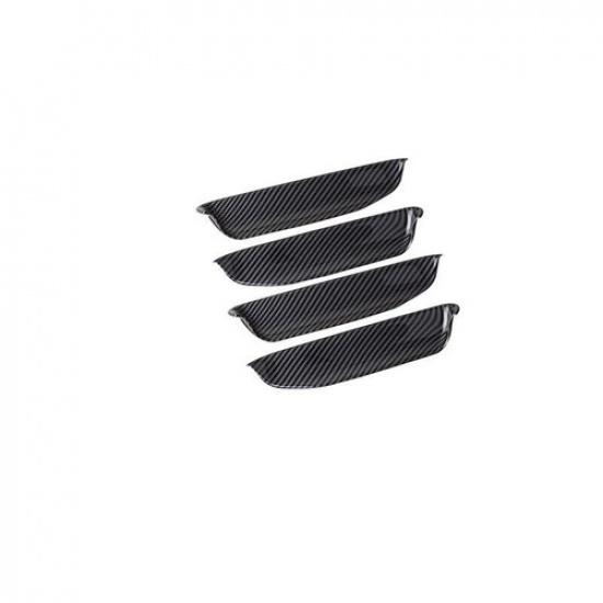 For Volkswagen ID.4 2021 2022 Carbon Fiber Exterior Door Handle Bowl Cover Trim