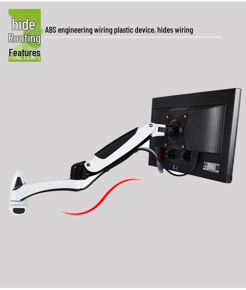 Gibbon 27" Plynový pružinový volně vznášející se nástěnný držák GM112W pro monitory