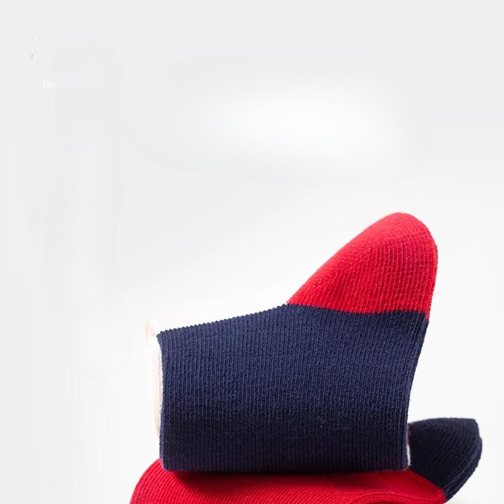 5 Pairs Colorful Colors Mid-tube Socks Children Sport School Students Socks Spring Autumn Soft Cotton Toddler  1-14Years
