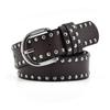 Wide Waist Belts Zinc Zinc Alloy Pin Buckle Waist Belt for Women Personality Waistband  Ladies