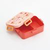 Skater Adult Bento Single Dishwasher and Microwave Made in Sanrio Hello Pastel Vivid Watercolor Floral For Girls Box, 4-Point Lock, Tier, 650ml, Safe,