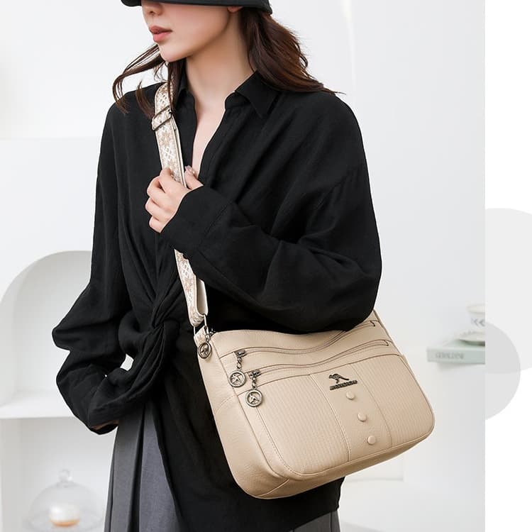 Damska Modna Torba na Ramię o Dużej Pojemności Torba Crossbody