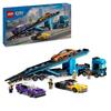 LEGO® City 60408 Sports Car Transporter, 4 Vehicles for Kids