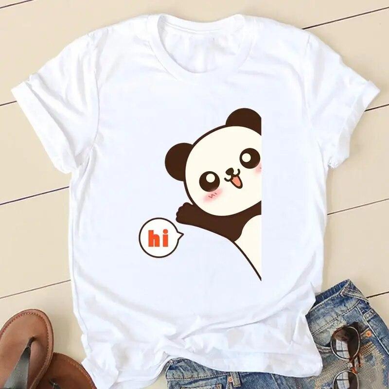 Women Avocado Love Sweet 90s Short Sleeve Graphic Tee T-shirts Female Ladies Fashion Casual Clothing Summer Tshirt Clothes