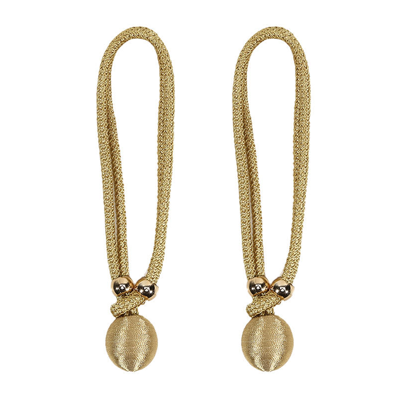 Adjustable High Quality French Ball Curtain Tiebacks Convenient Decorative Draped Curtain Fixer Holdback