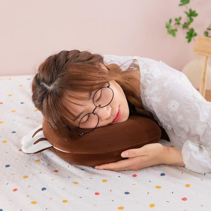 Rabub u-shaped pillow memory cotton neck pillow cervical spine neck pillow nap neck pillow u-shaped pillow car travel