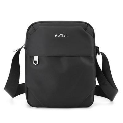Men's Bag New Large-capacity Multi-compartment Shoulder Business Commute Simple Messenger Bag Fashion Bag