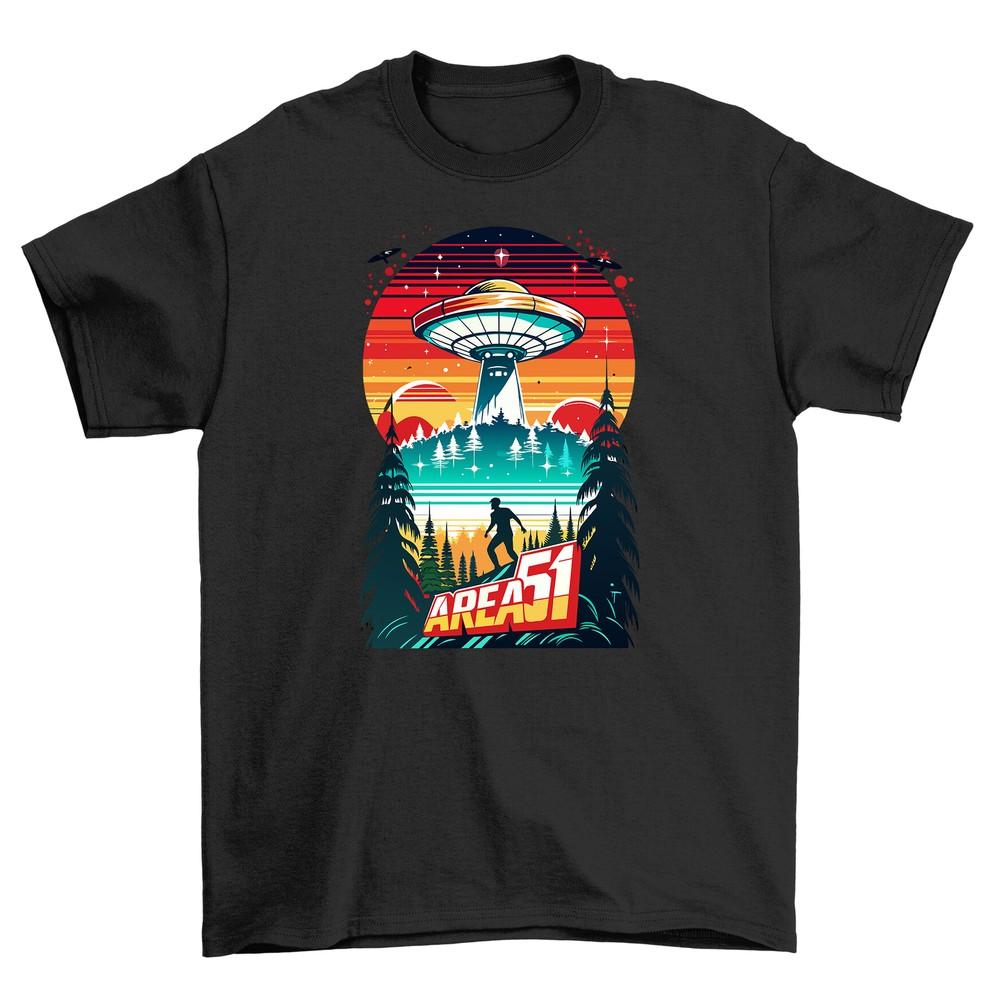 

Retro_49 Galactic Getaway Graphic Tee - Blast to the Past in Style! Funny and 4XL