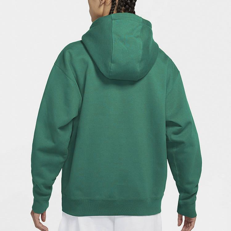 Nike Lab Solo Swoosh Fleece Hoodie (Asia Sizing) Mystic Green Men Streetwear DA0316-340