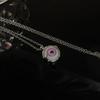Devil'S Eye Punk Light Luxury High Sense Niche Design Sense Necklace Fashion Trend Collarbone Chain Women
