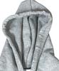 Sk8Er Rock Camouflage 88 Damage Sweat Hood Zip-Up ((Melange Gray))