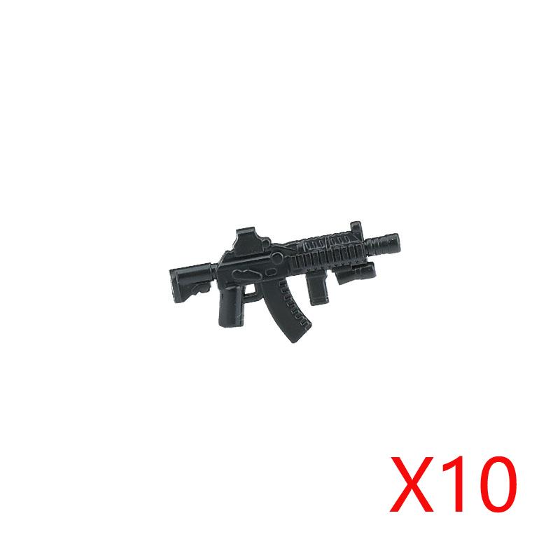 Military Weapons Accessories Building Blocks Russian Special Forces AK Rifles Tactical Bulletproof Vests Equipments Bricks Toys