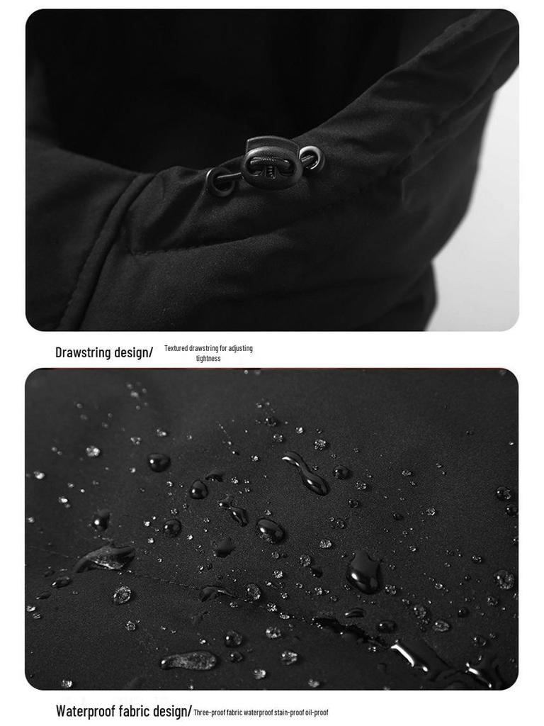 Winter Long Down Jacket Unisex – Over-the-Knee Thickened Warm Cotton Coat