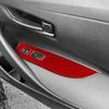 For Toyota Corolla 2019 2020-2023 2024 Corolla Cross 2021-2024 Real Soft Carbon Fiber Sticker LHD RHD Car Window Button Panel