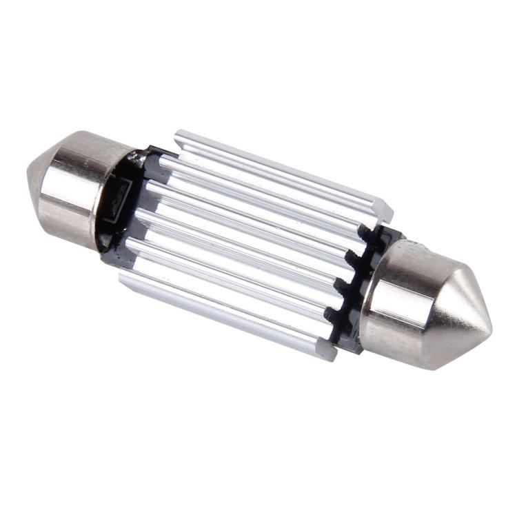 2 PCS 36mm Festoon 3W 300LM White Light 8 LED 3528 SMD Canbus Error-Free Car Reading Lamps, DC 12
